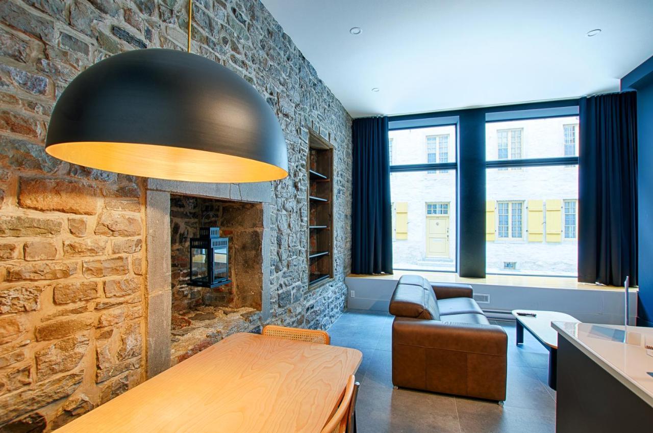 דירות Les Lofts Notre-Dame - Par Les Lofts Vieux-Quebec מראה חיצוני תמונה