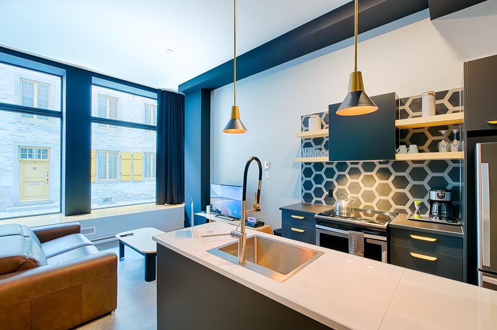 דירות Les Lofts Notre-Dame - Par Les Lofts Vieux-Quebec מראה חיצוני תמונה